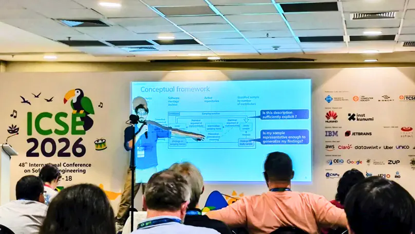 Mining Software Repository (MSR) conference presentation